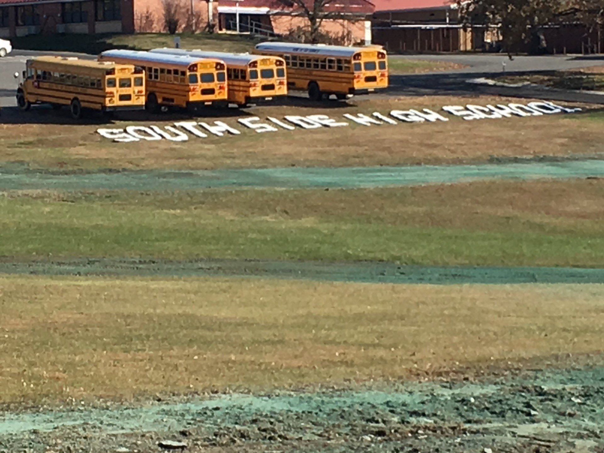 Commercial hydroseeding project