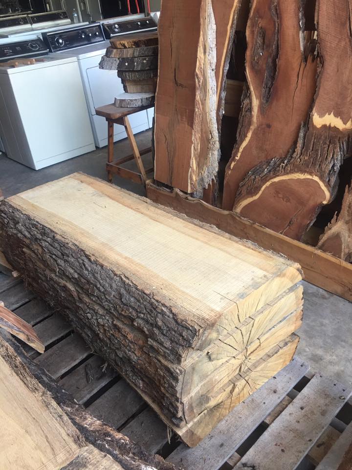Live edge lumber