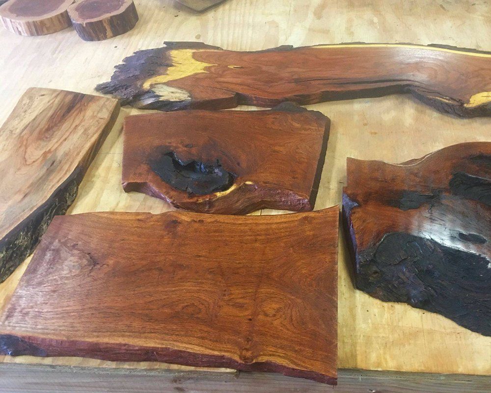 Live edge lumber