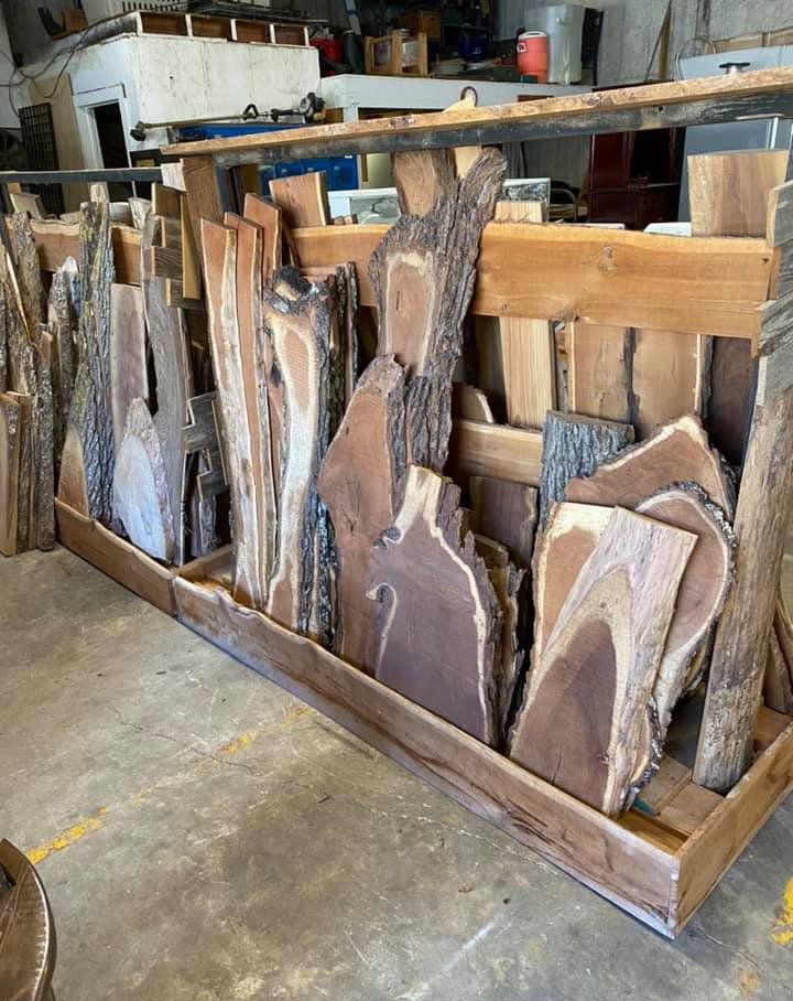 Live edge lumber