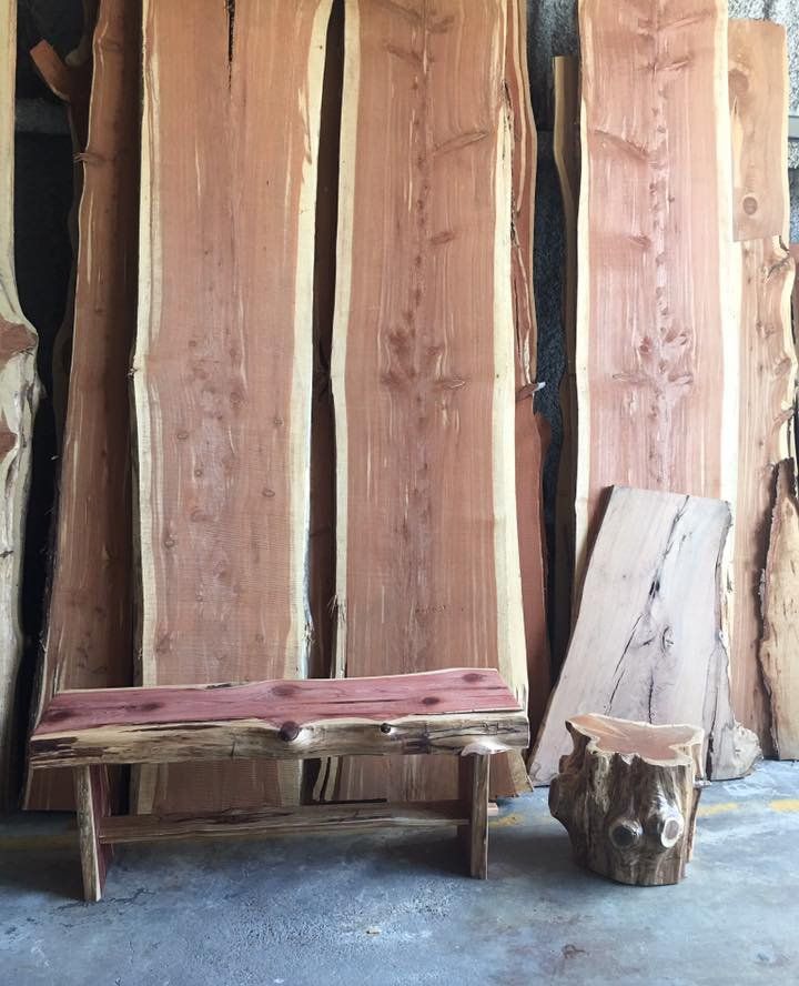 Live edge lumber