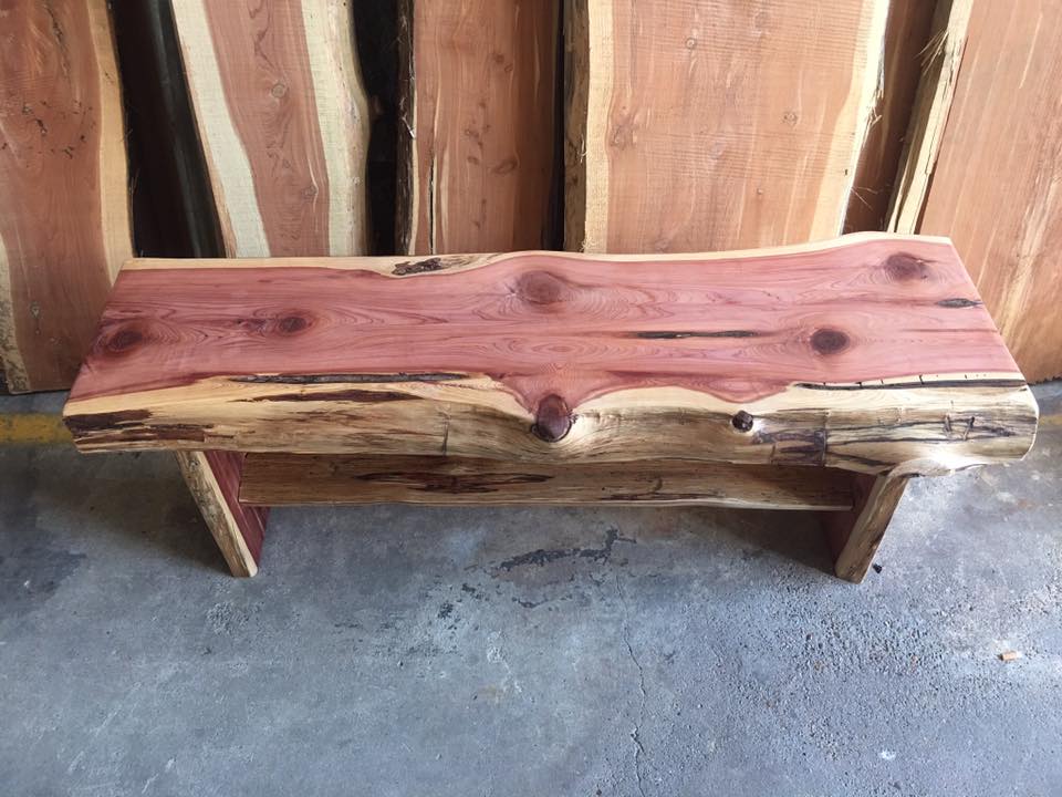 Live edge lumber