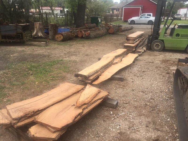 Live edge lumber