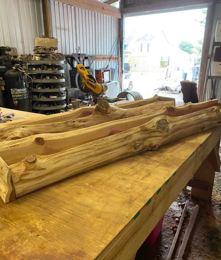 Live edge lumber