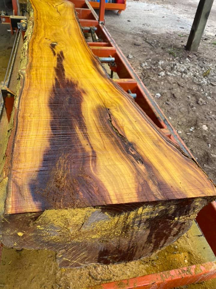 Live edge lumber
