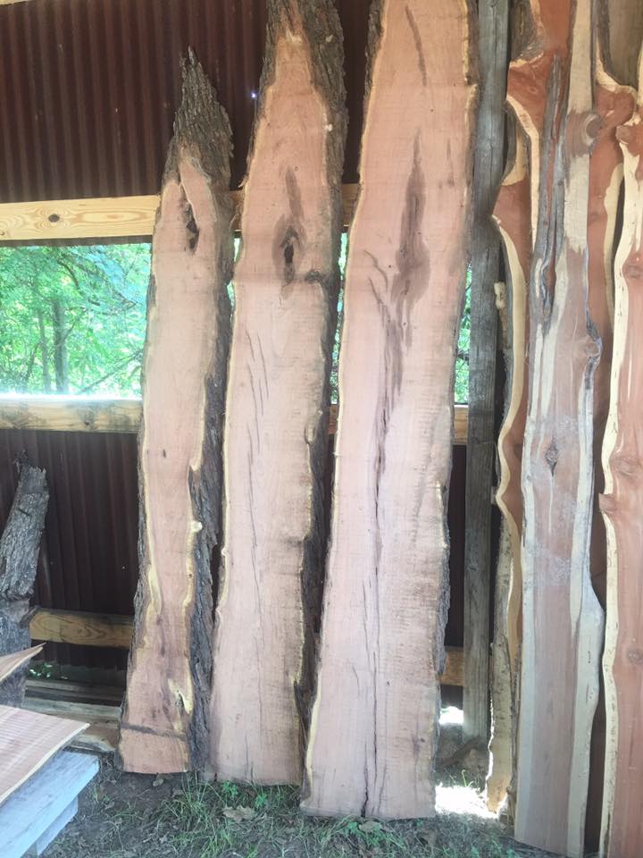 Live edge lumber