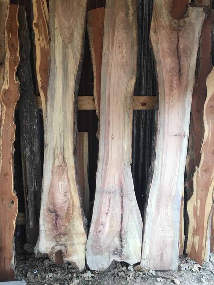 Live edge lumber