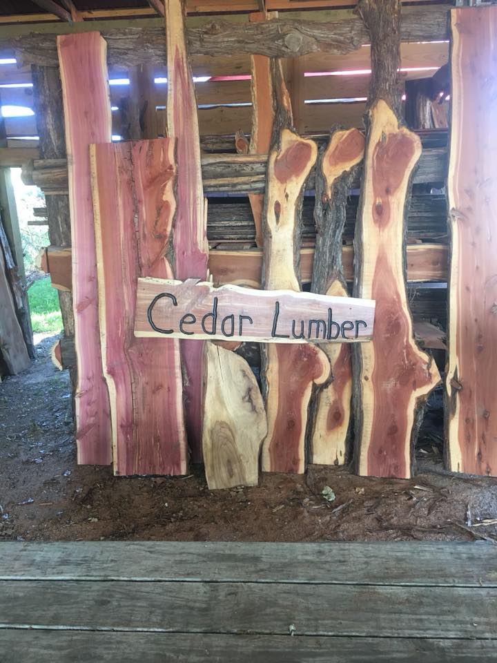 Live edge lumber