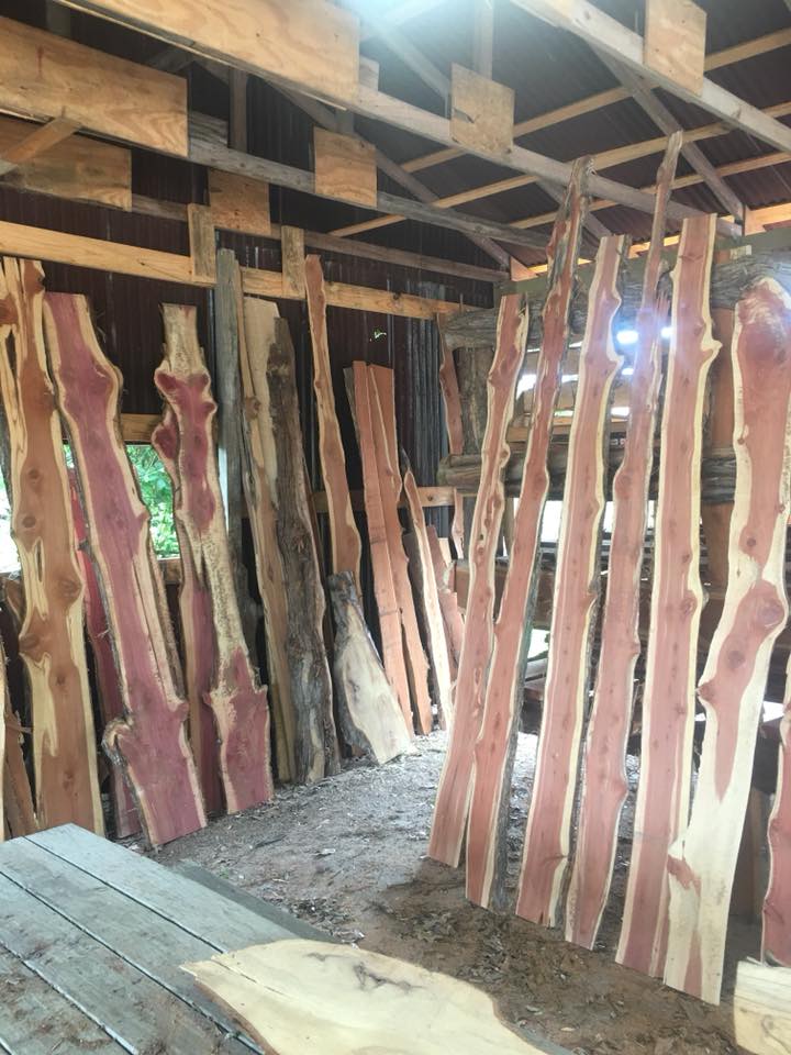 Live edge lumber