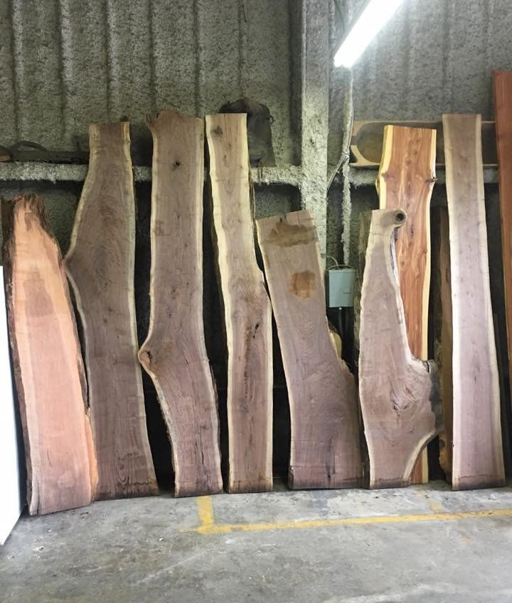 Live edge lumber