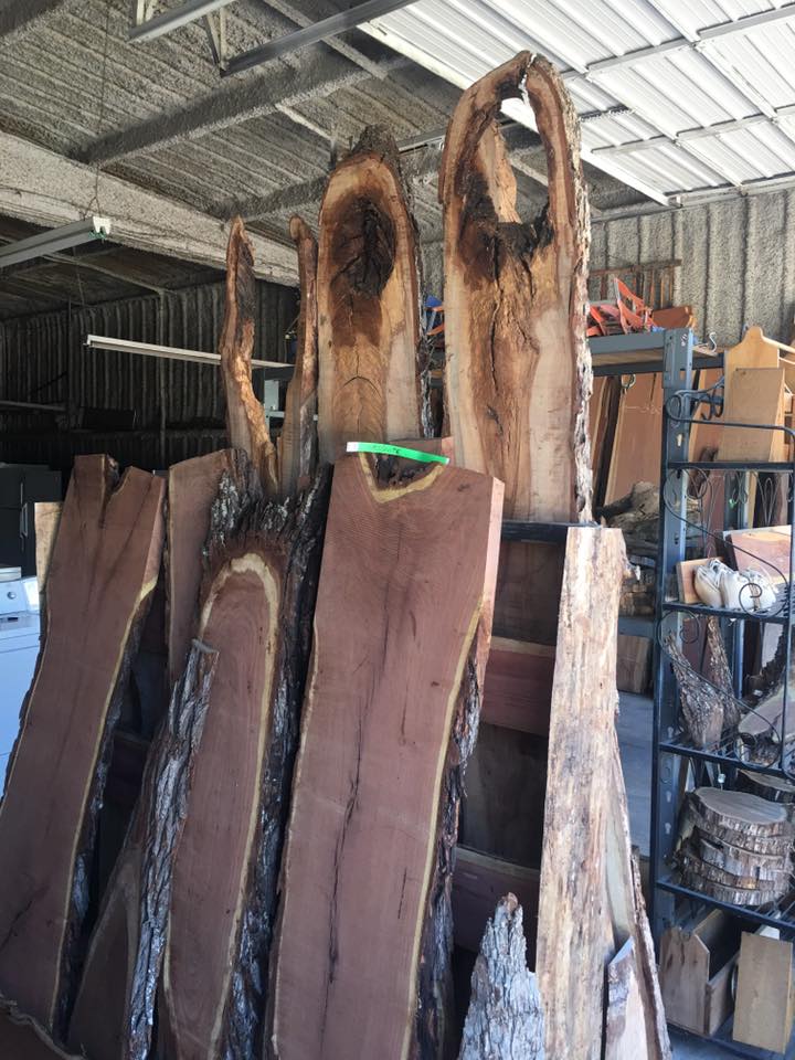 Live edge lumber