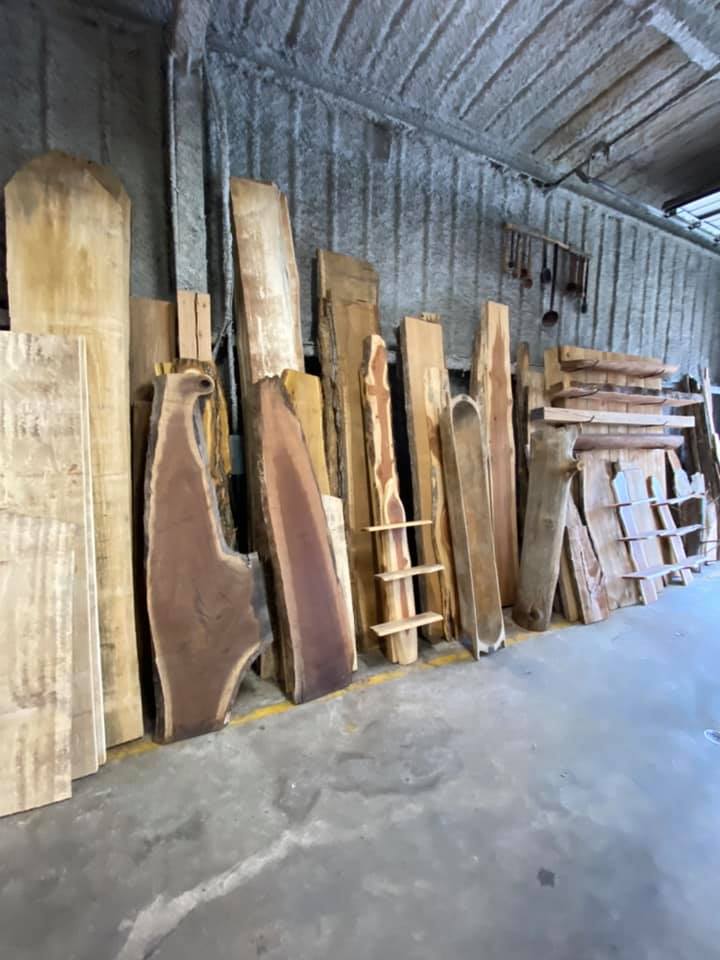 Live edge lumber