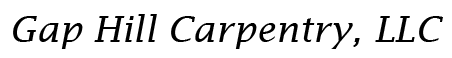 Gap Hill Carpentry, LLC - Logo