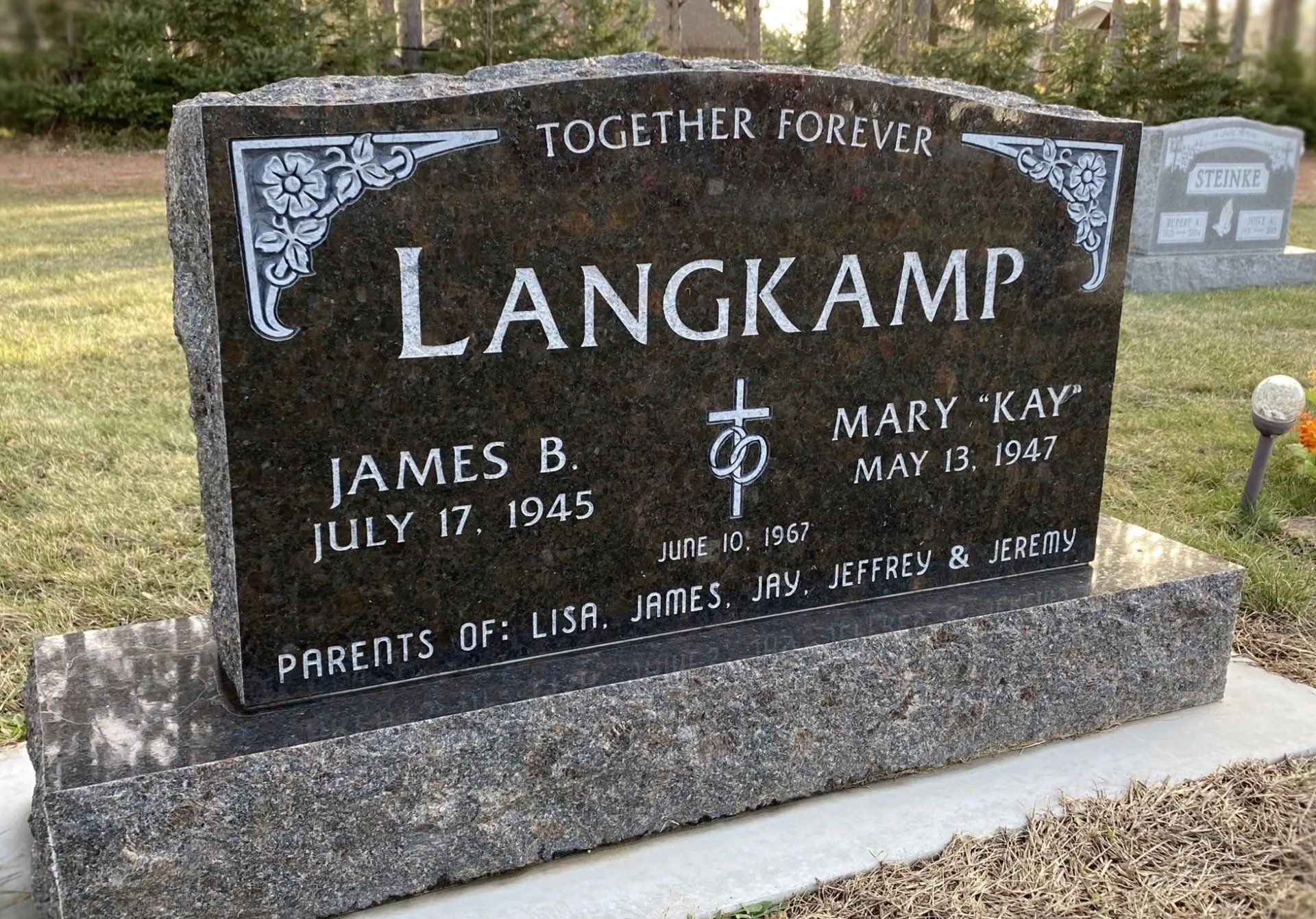 Upright monuments