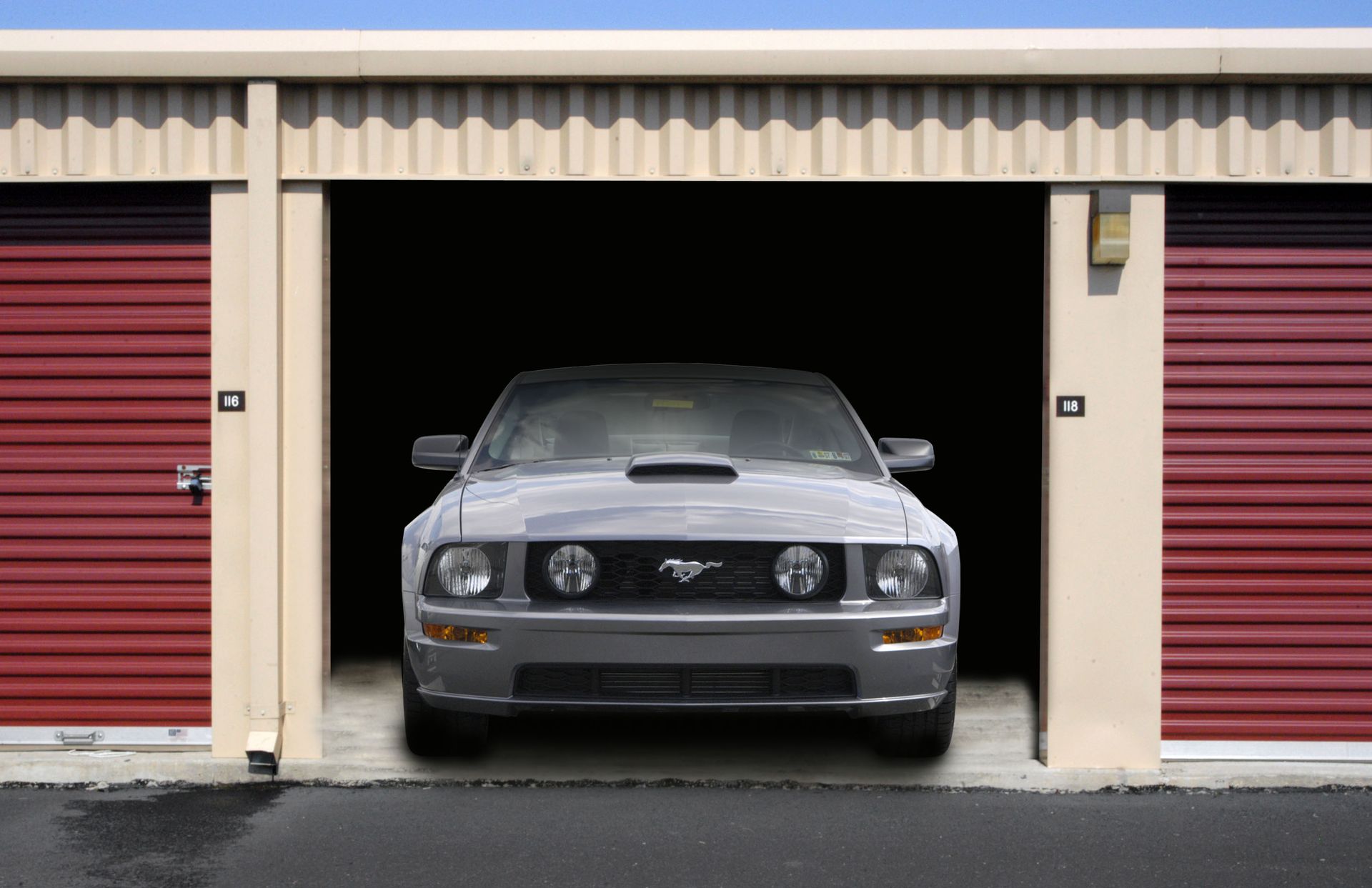 local car storage facility
