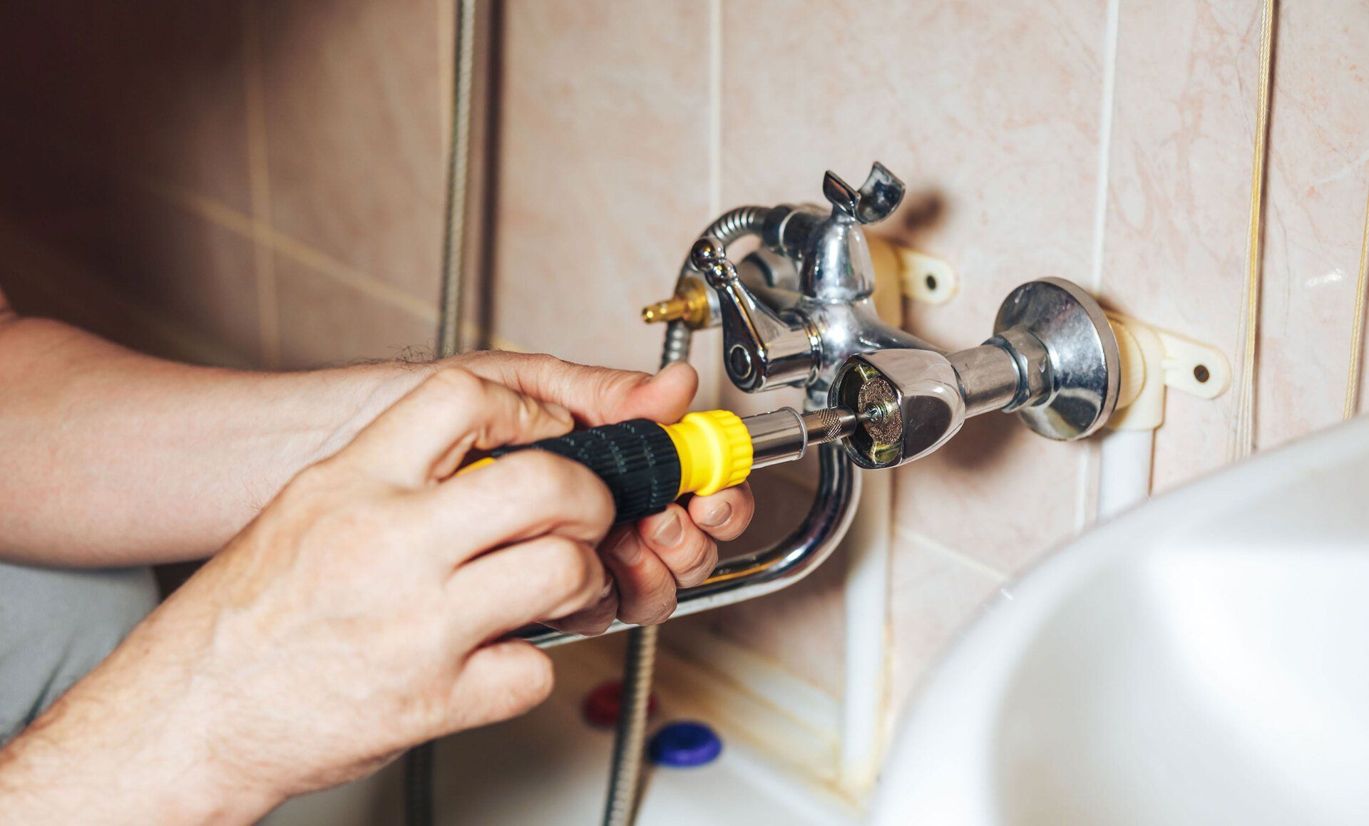 fixing faucet