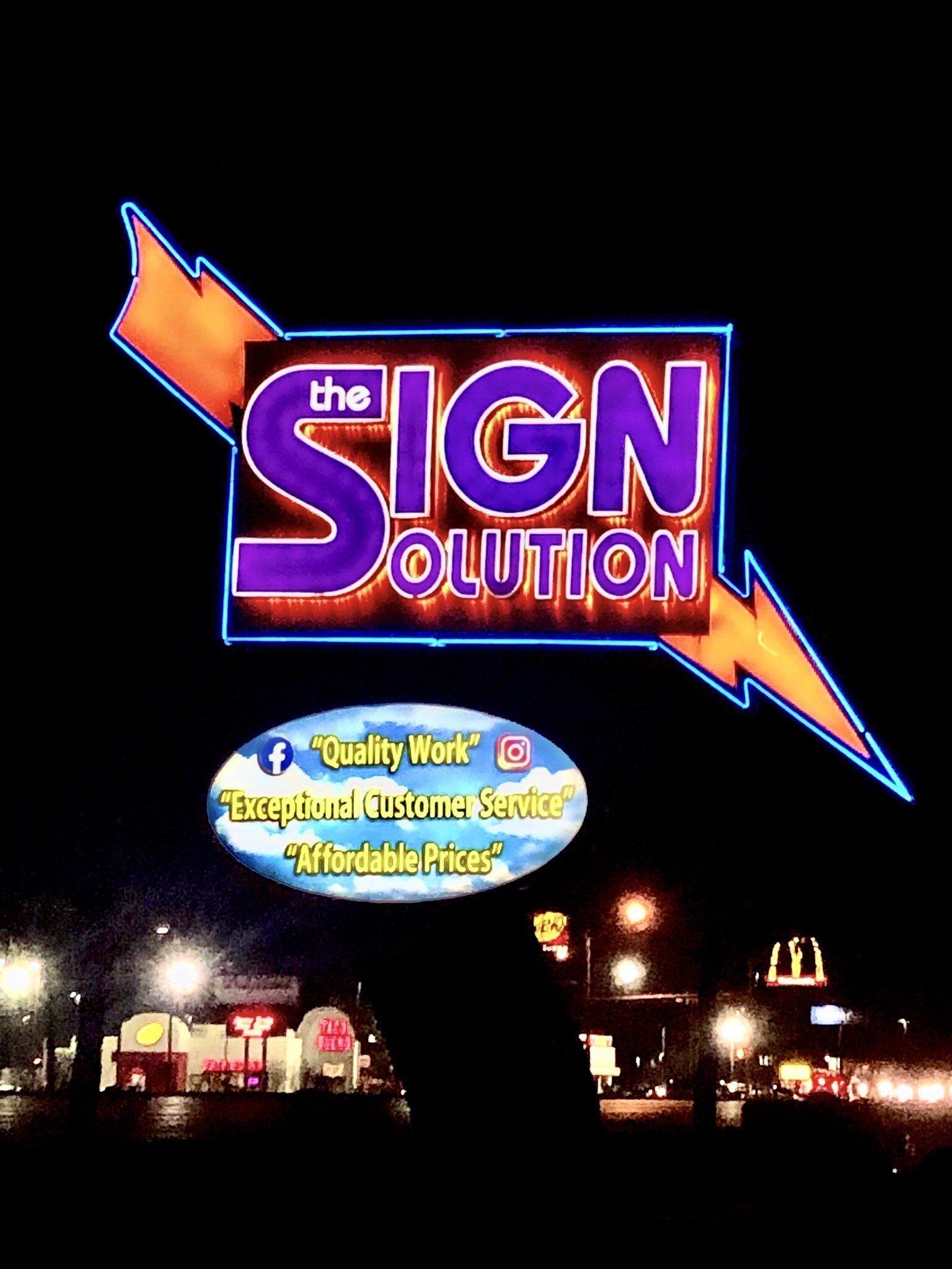 outdoor sign