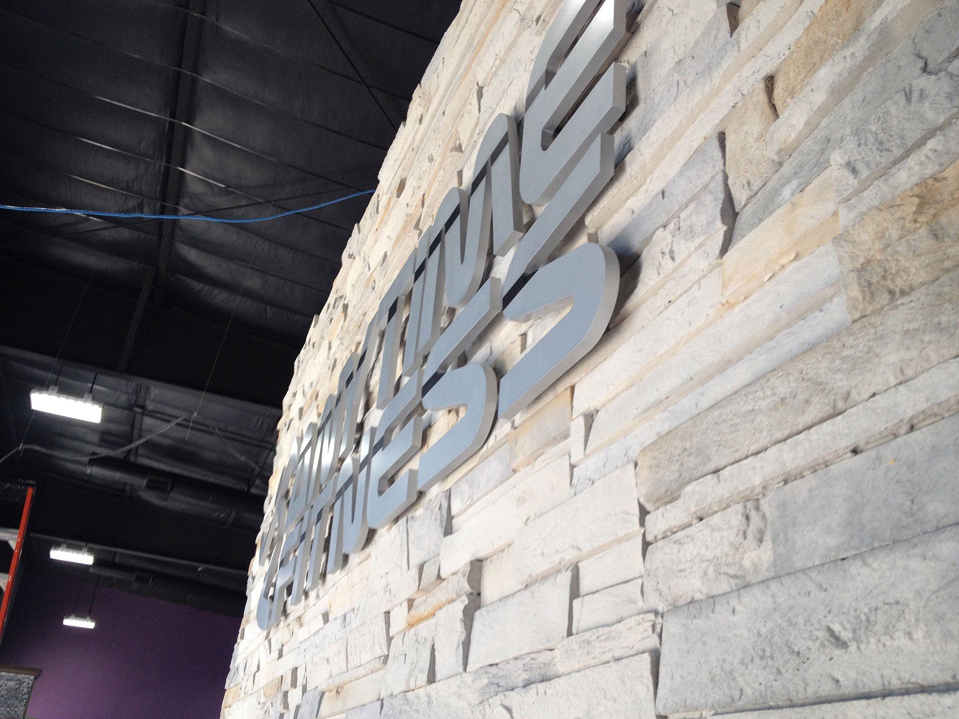 interior signage