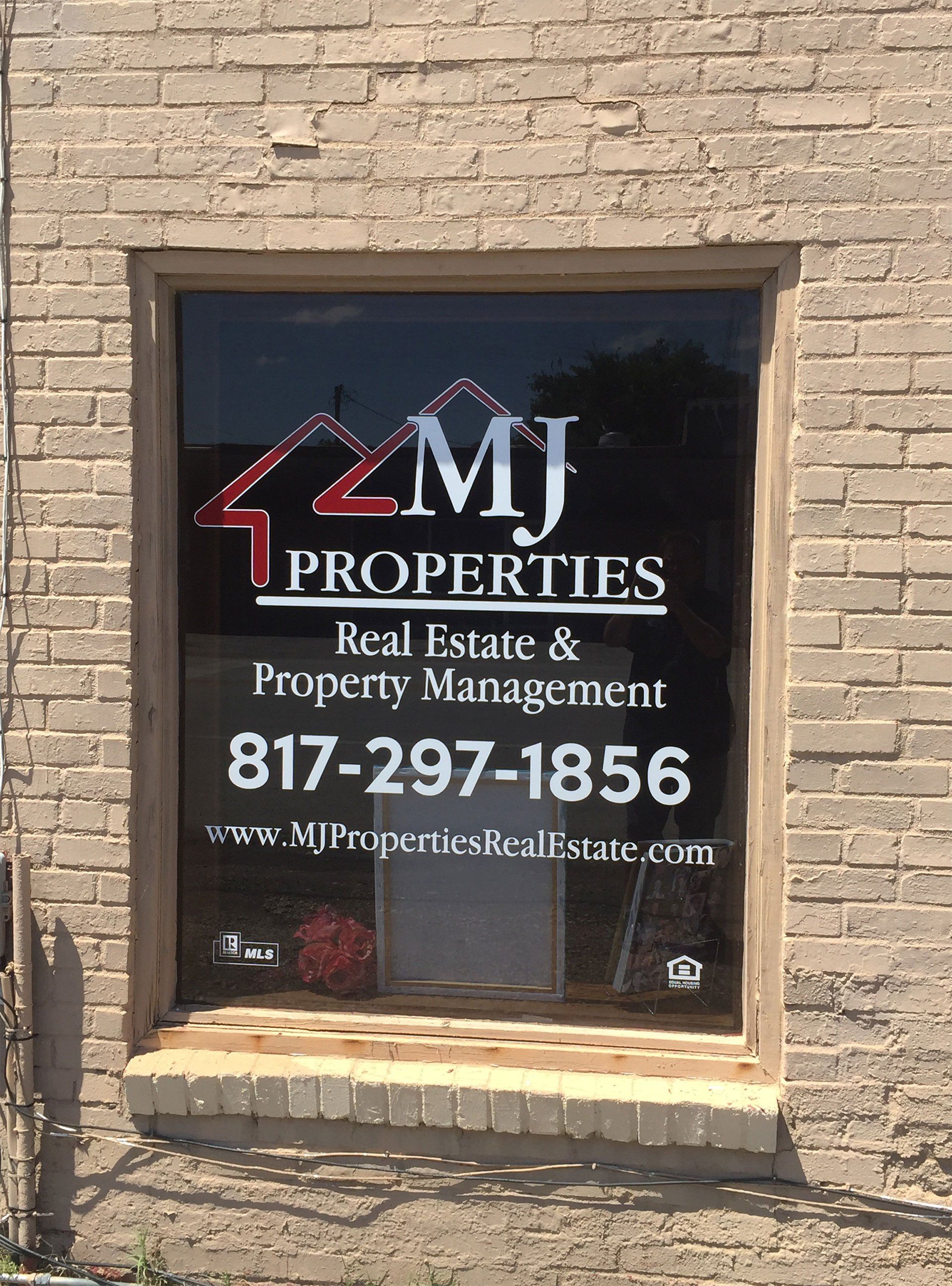 glass sign