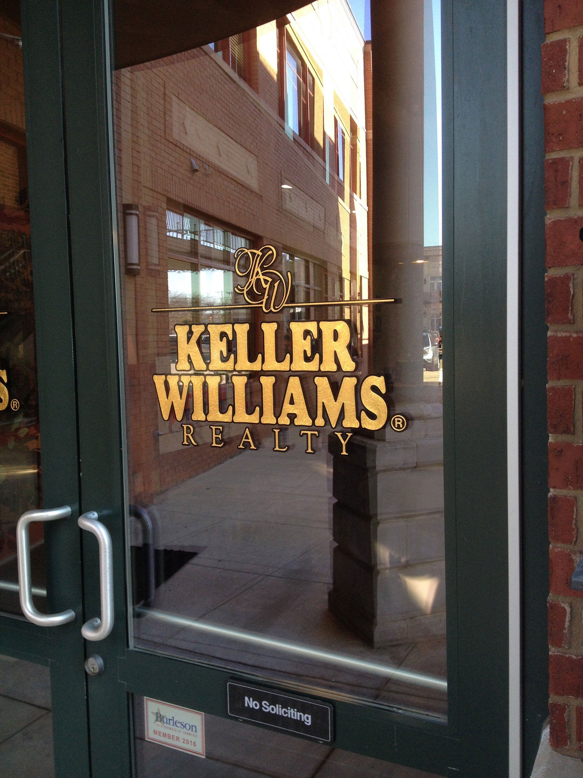 glass sign