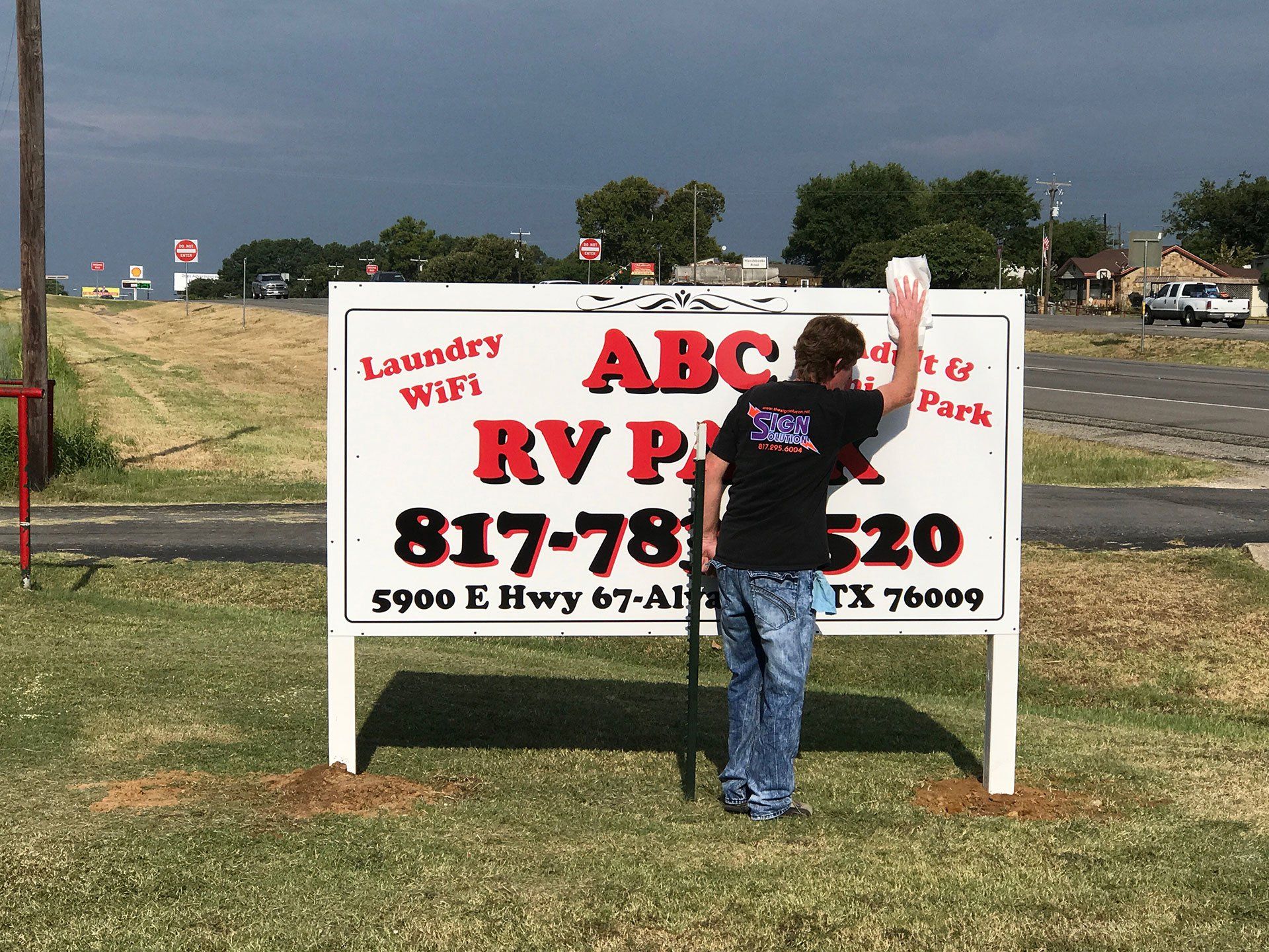 outdoor sign