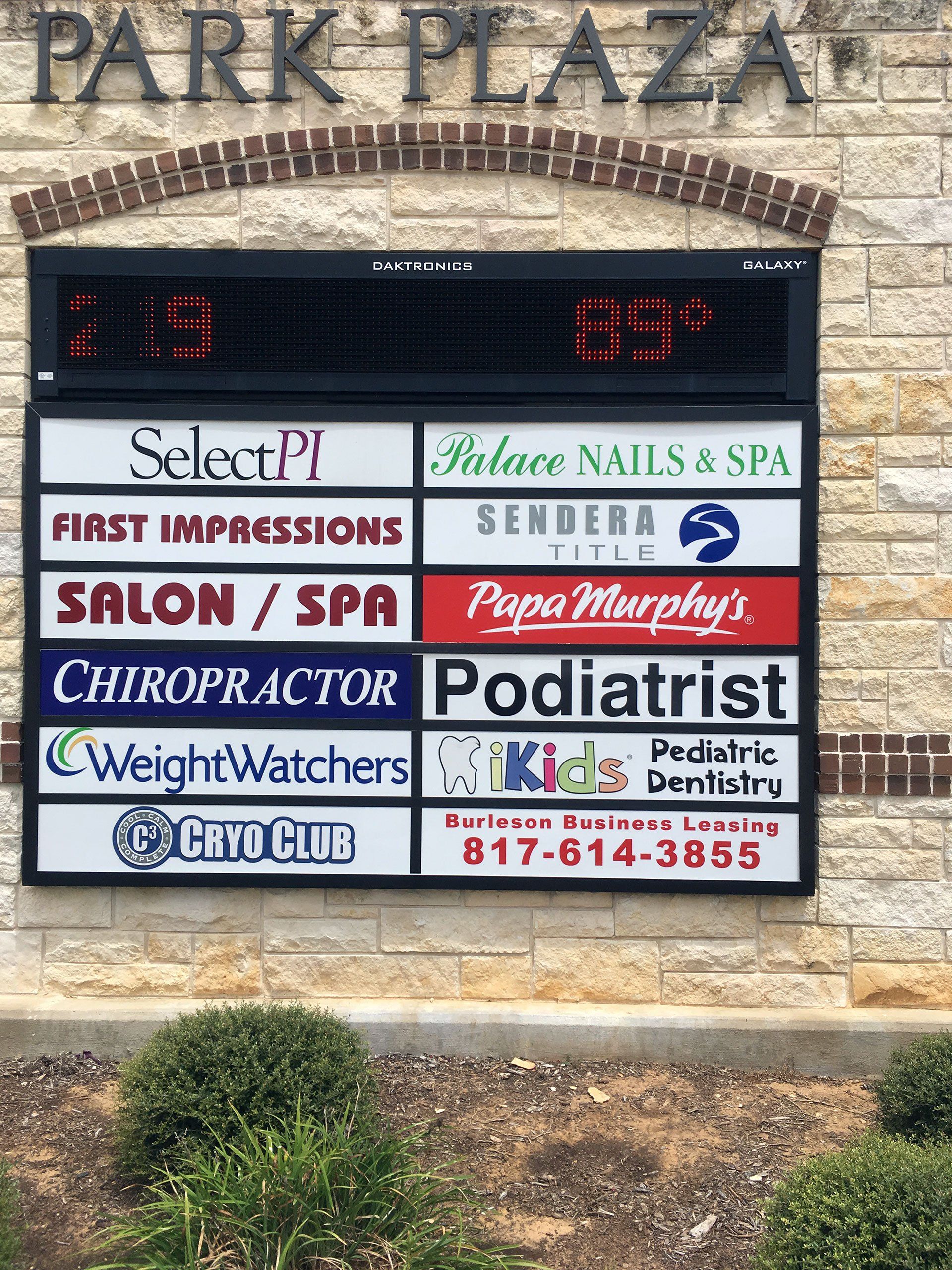 outdoor sign
