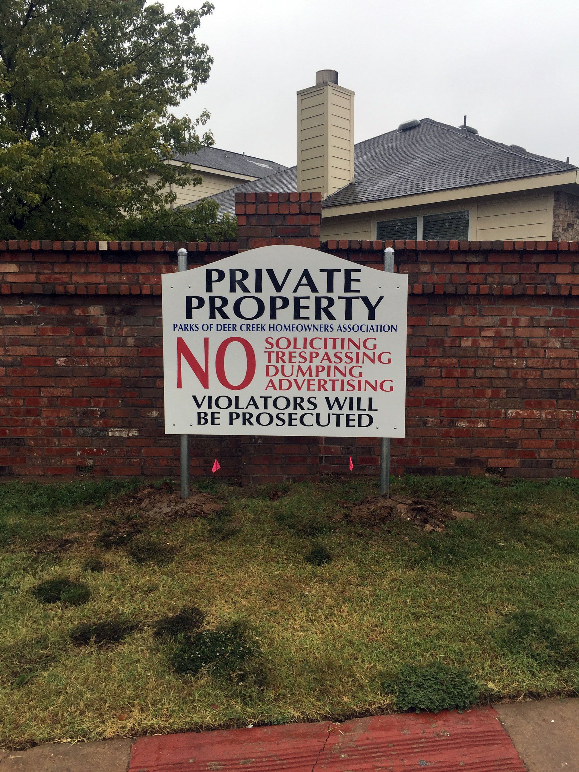 outdoor sign