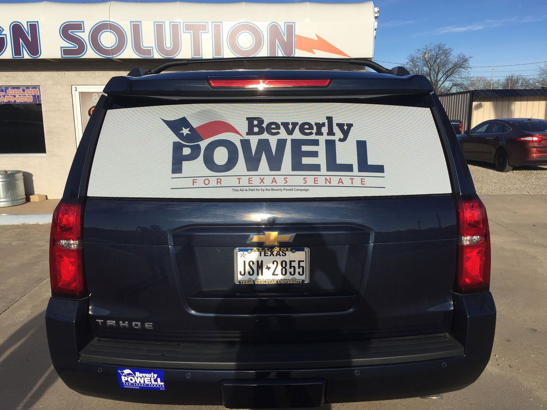 vehicle sign