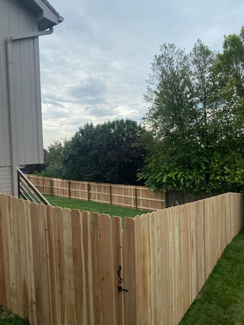 Durable wood fencing