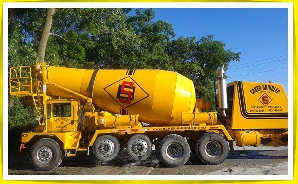 Baker-Shindler Ready Mix & Builders Supply truck