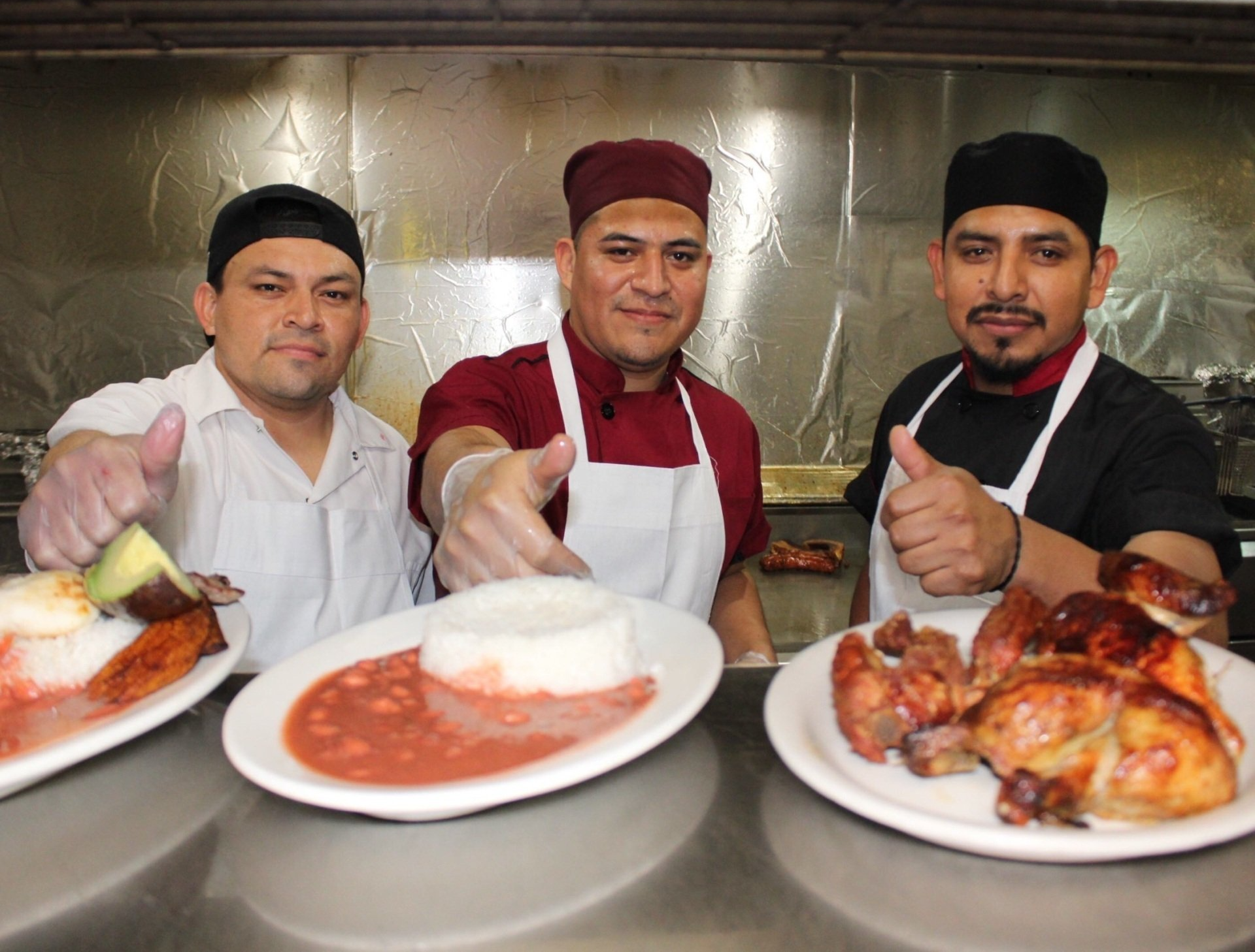 Restaurant kitchen staff