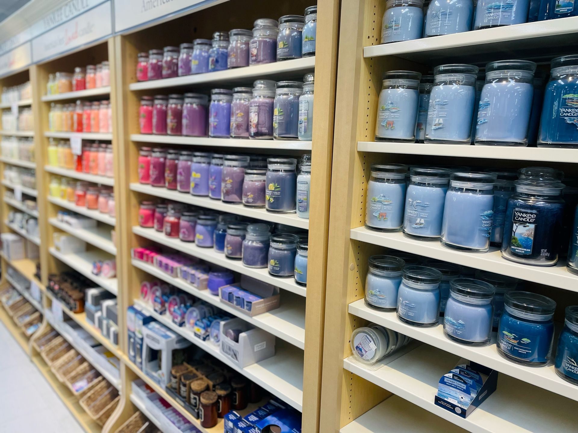 Scented candles varieties