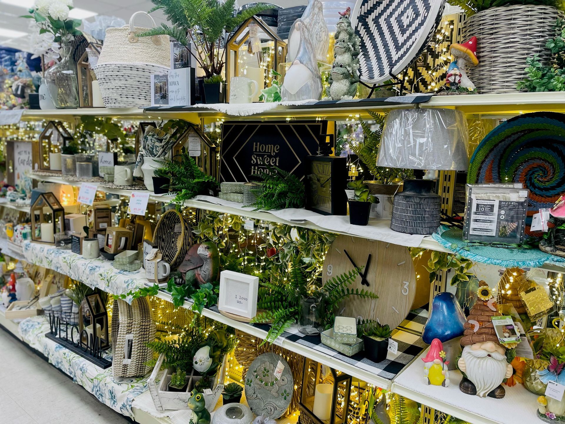 Lamps and decorations