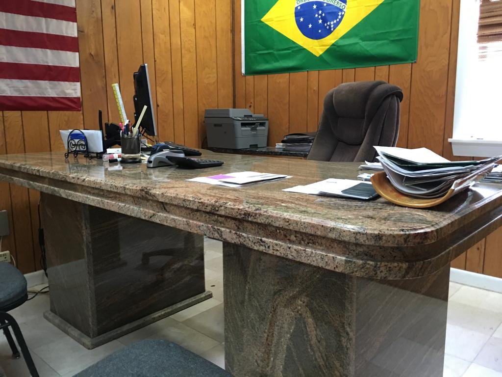 Office Table Granite Countertop