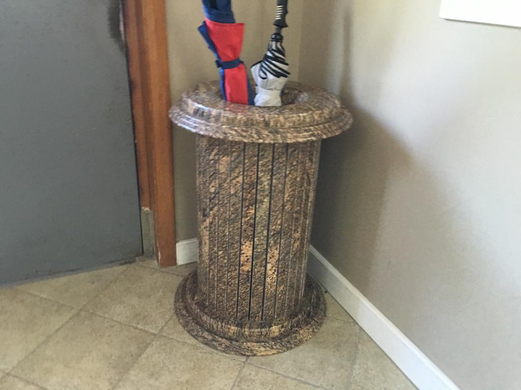Granite Stone Umbrella Holder