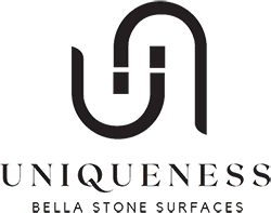 Uniqueness Bella Stone Surfaces Logo