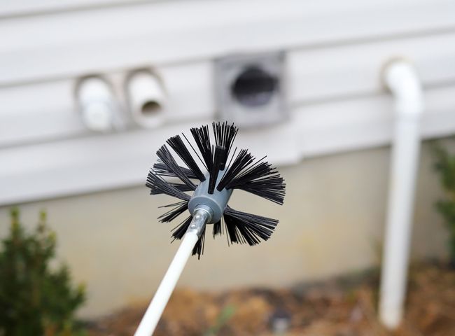 Cleaning dryer vents to prevent fires