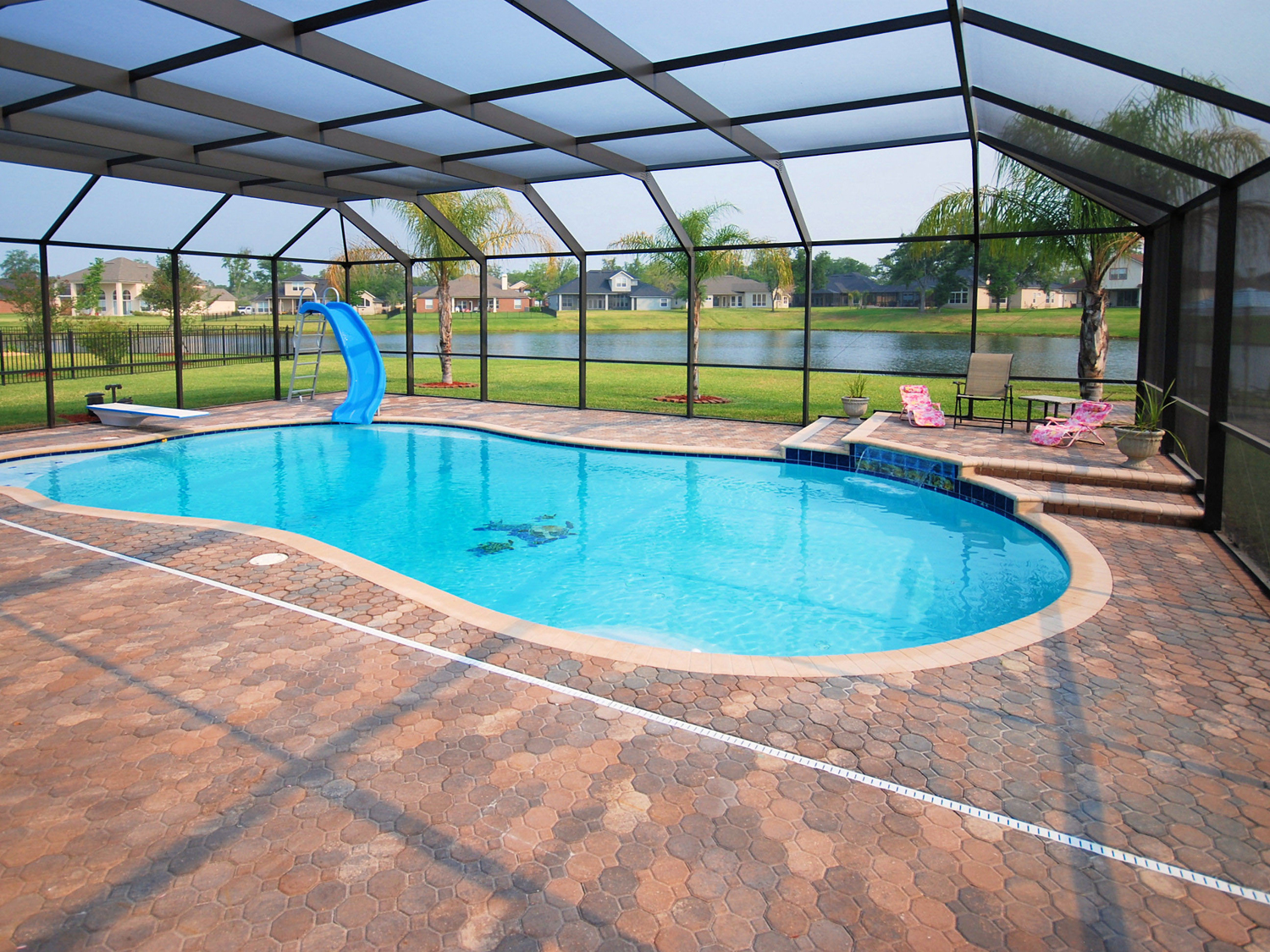 Pool enclosure