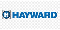 The hayward logo is on a checkered background.