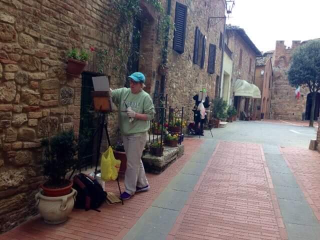 Cindy in Italy