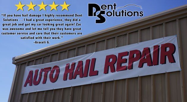 Auto hail repair customer comment