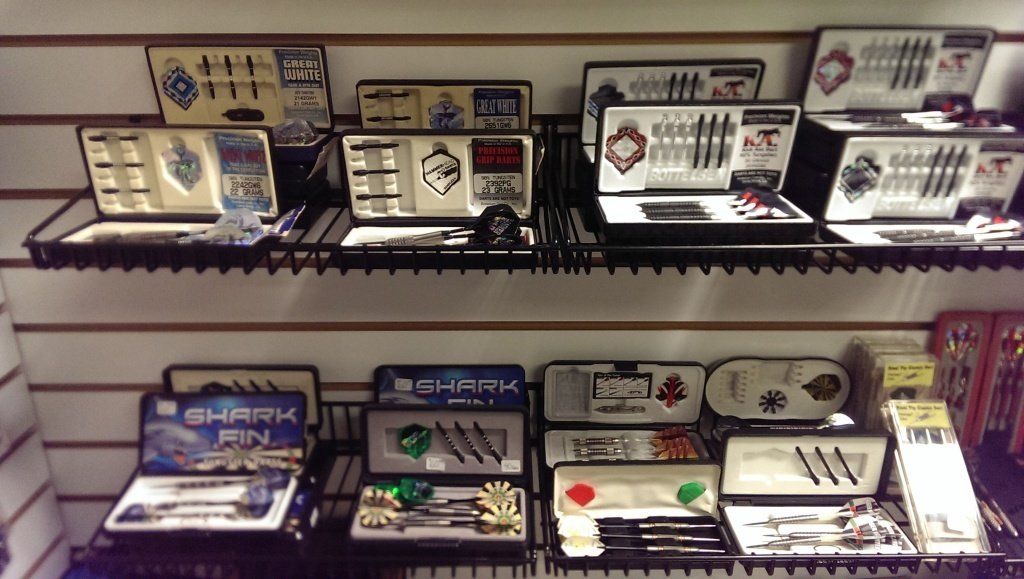Bike and darts shop