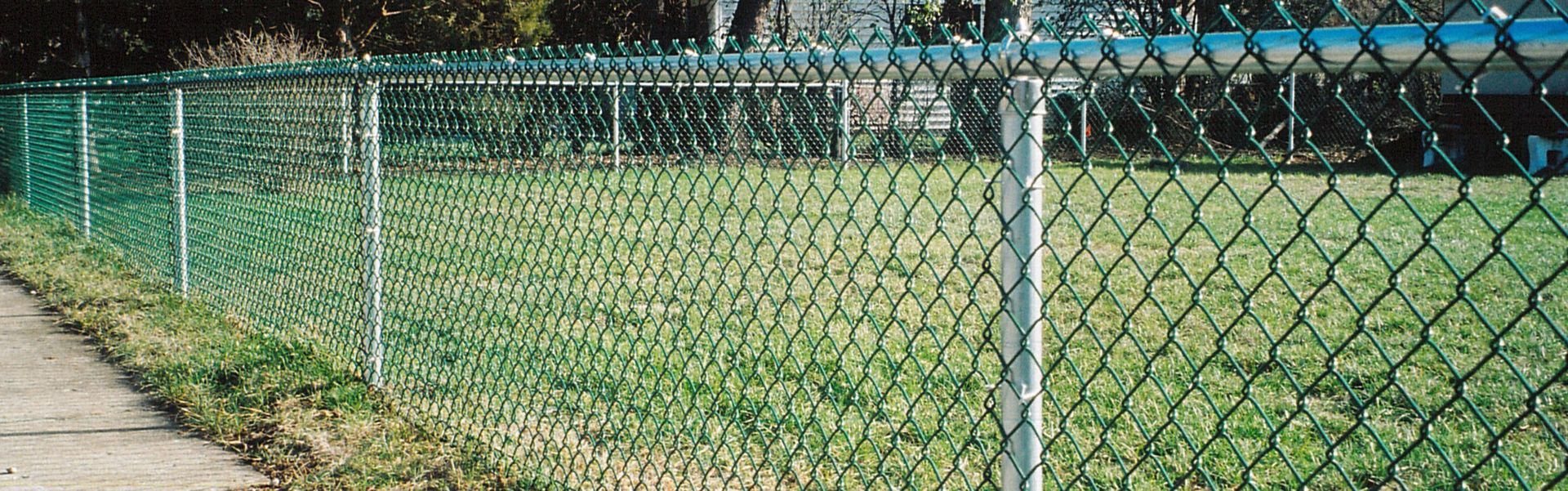Chain link fence