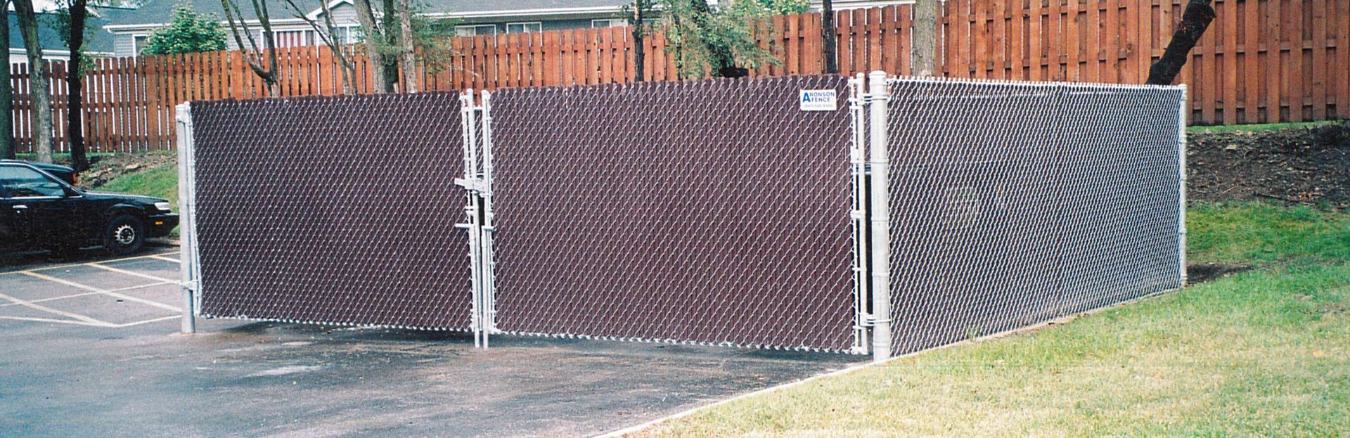 Chain link fence