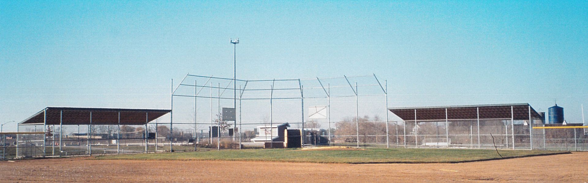Chain link fence