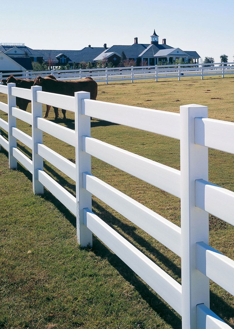 Vinyl fence