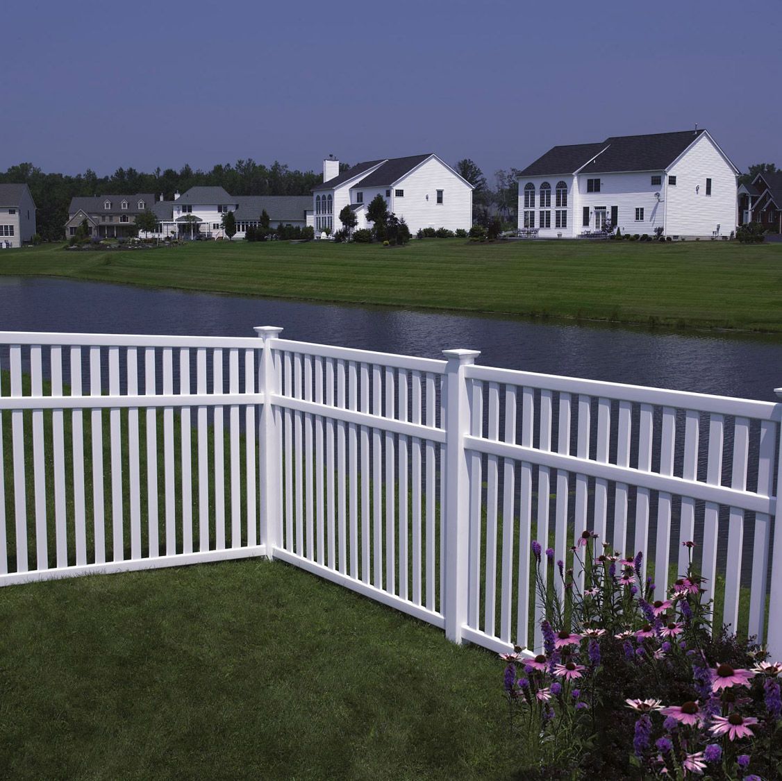 Vinyl fence