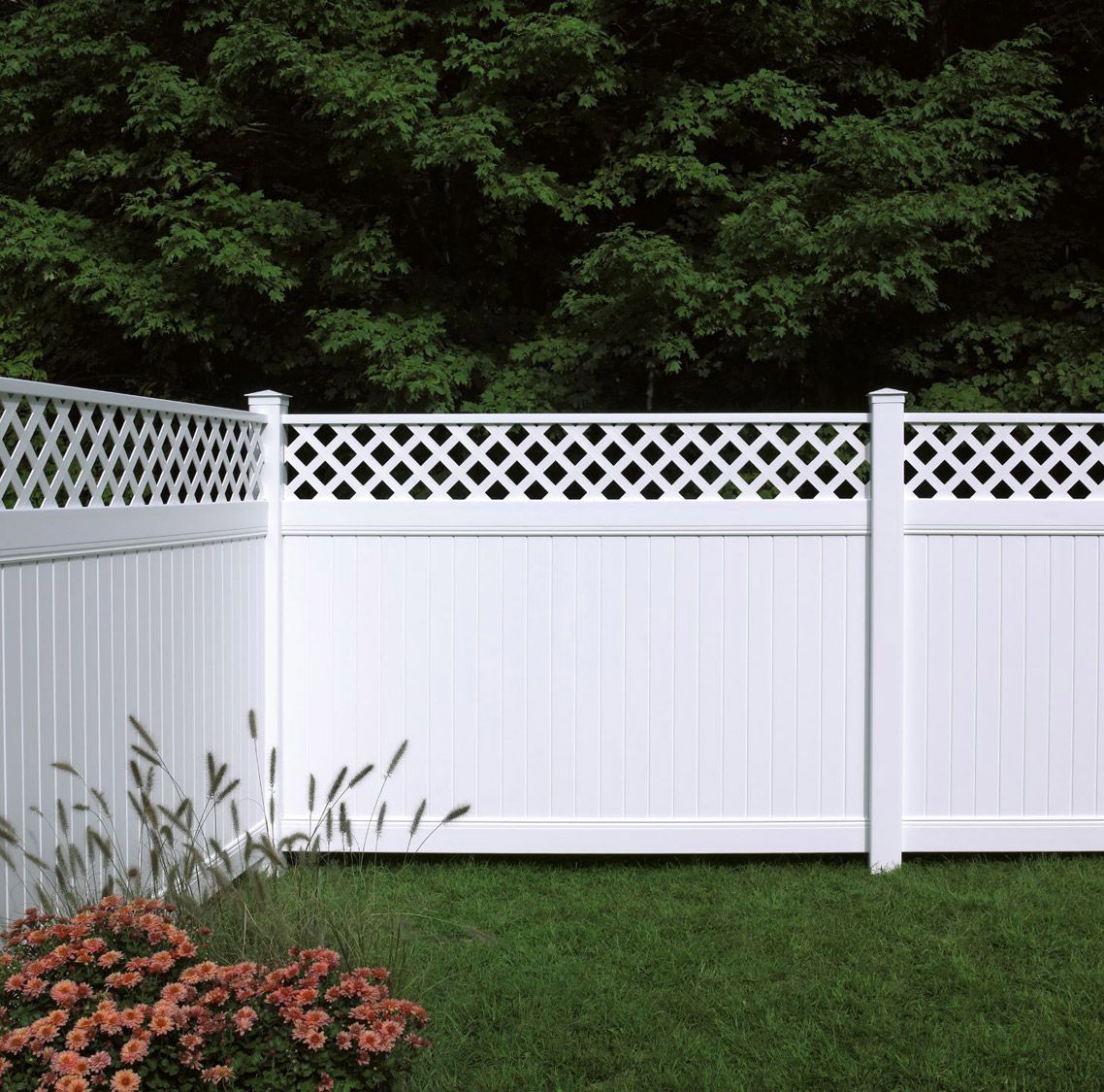 Vinyl fence