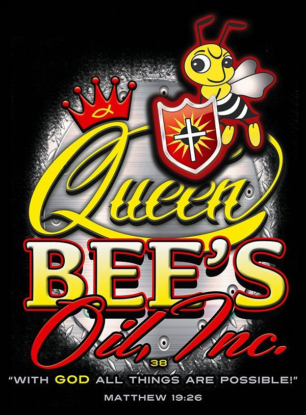Queen Bee's Oil logo