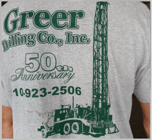 Greer Drilling Co., Inc. t-shirt